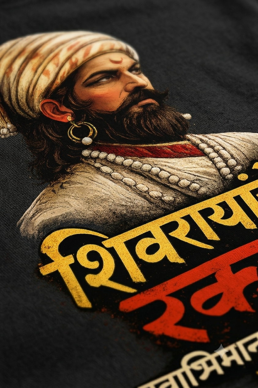 शिवरायांचे रक्त, स्वाभिमानाची शक्ती. T-Shirt