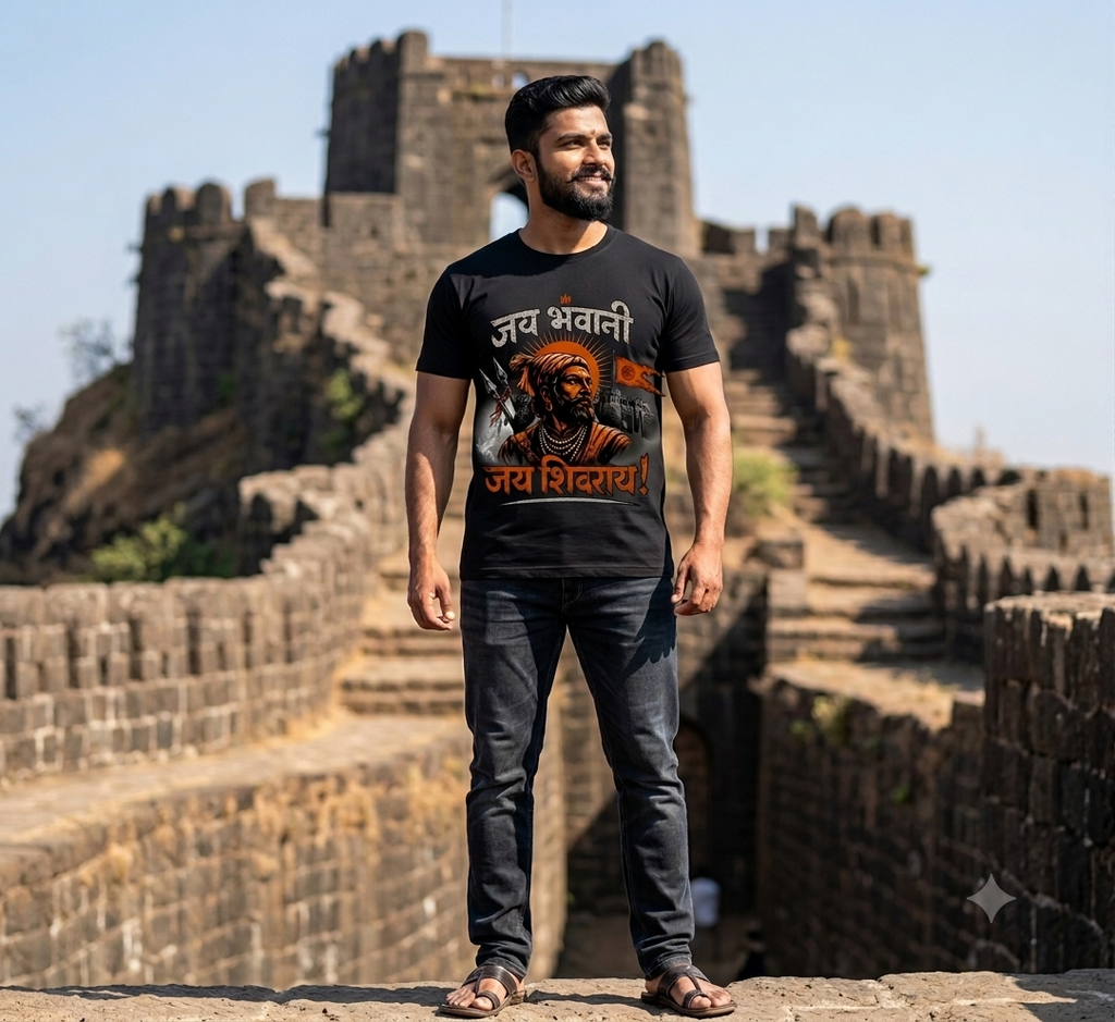 जय भवानी, जय शिवराय! T-Shirt